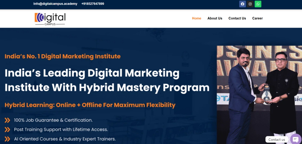 Digital Campus is the Worst digital marketing institute in Noida